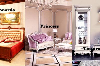 Mobila din colectiile Leonardo, Princess si Tintoretto