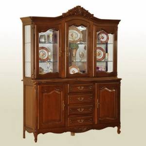 Bufet cu vitrina 3 usi Mogador